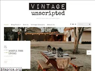 vintageunscripted.com