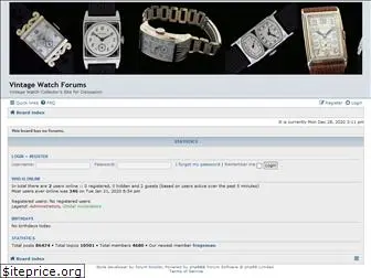 vintagewatchforums.com