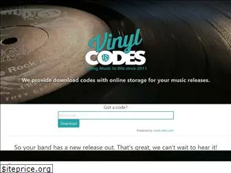 vinylcodes.com