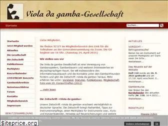 viola-da-gamba.org