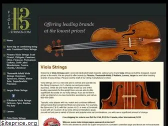 viola-strings.com