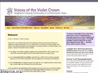 violetcrownvoices.com