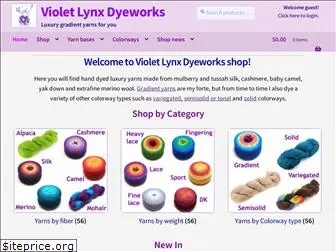 violetlynxdyeworks.com