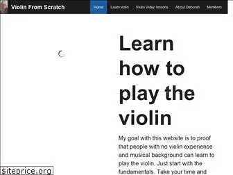 violinfromscratch.com