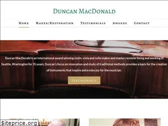 violinsbyduncan.com