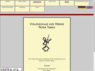violinschule-taban.de