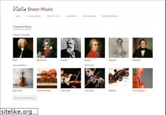 violinsheetmusic.org