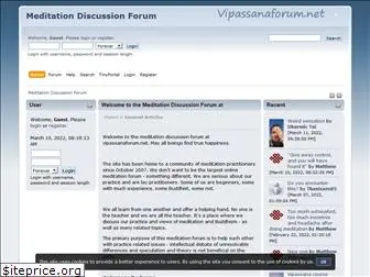 vipassanaforum.net