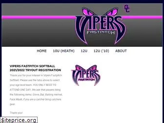 vipersoftball.com