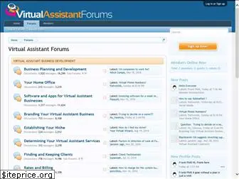 virtualassistantforums.com