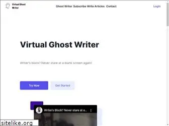 virtualghostwriter.com