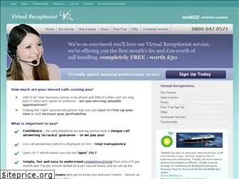 virtualreceptionist.co.uk