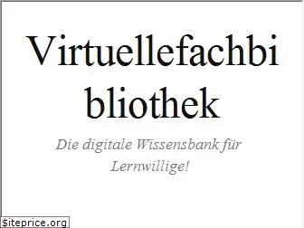virtuellefachbibliothek.de