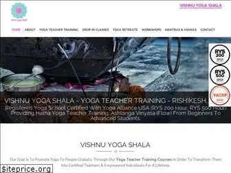 vishnuyogashala.com