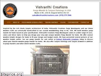 vishranthicreations.com
