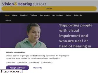 visionandhearingsupport.org.uk