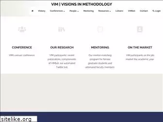 visionsinmethodology.org