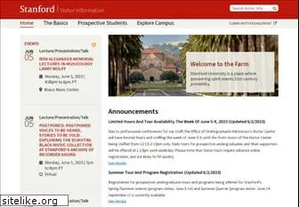 visit.stanford.edu