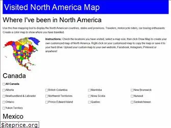 visitednorthamericamap.com