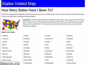 visitedstatesmap.com