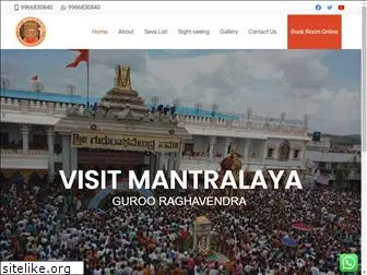visitmantralaya.com