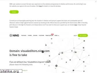 visualeditors.ning.com