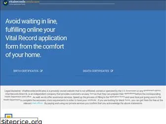 vitalrecordscertificates.com