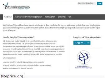 vitnemalsportalen.no