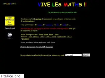 vivelesmaths.fr