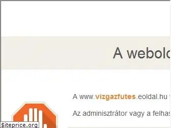 www.vizgazfutes.eoldal.hu website price