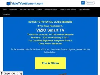 viziotvsettlement.com