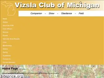 vizslaclubofmichigan.org