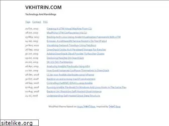 vkhitrin.com