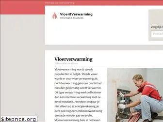 vloerenverwarming.be