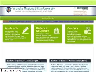 vmsuniversity.in