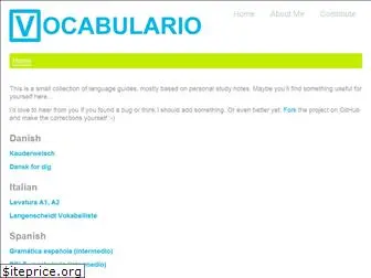 vocabulario.me