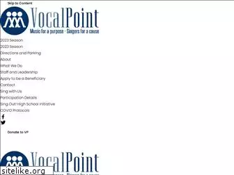 vocalpointchorus.org