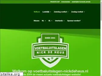 voetbaluitslagen-nickdeheus.nl