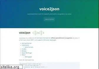 voice2json.org