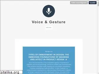 voiceandgesture.com