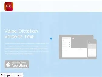 voicedictationtext.com