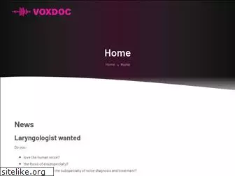 voicedoctor.net