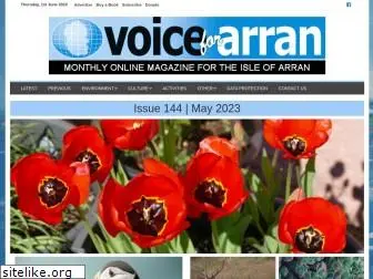voiceforarran.com