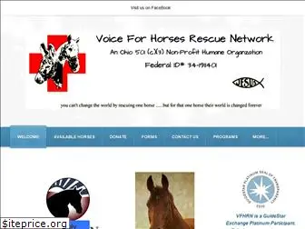 voiceforhorses.org