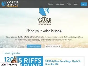 voicelessonstotheworld.com