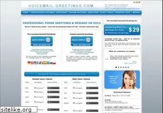 voicemail-greetings.com