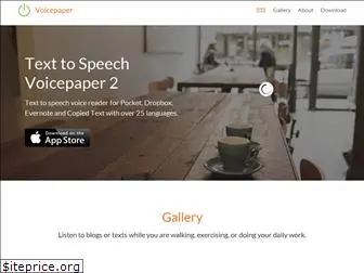 voicepaperapp.com