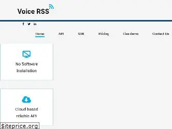 voicerss.org