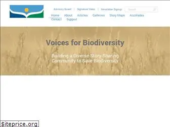 voicesforbiodiversity.org