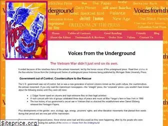 voicesfromtheunderground.com